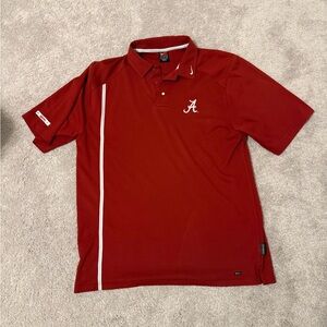Nike Alabama Crimson Tide polo vintage size large men